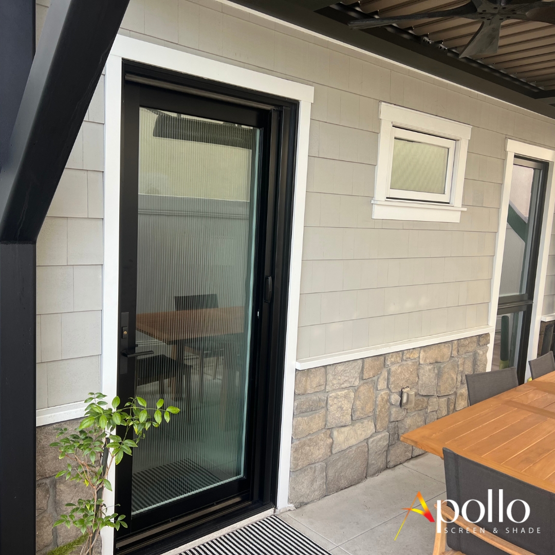 Apollo's Retractable Screens Outside View.